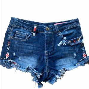 Blanknyc denim girls shorts size 8
